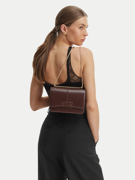 Elisabetta Franchi Geantă BS-91A-61E2-V390 Maro