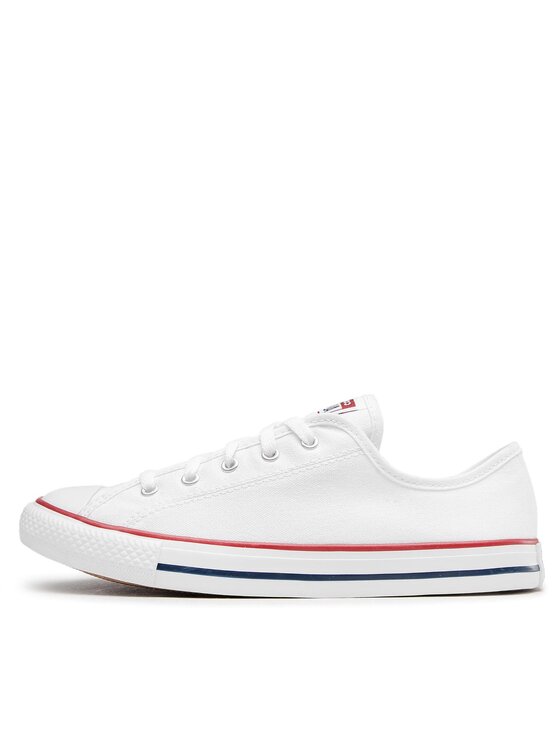 Converse Converse Plátěnky Chuck Taylor All Star Dainty Ox 564981C Bílá