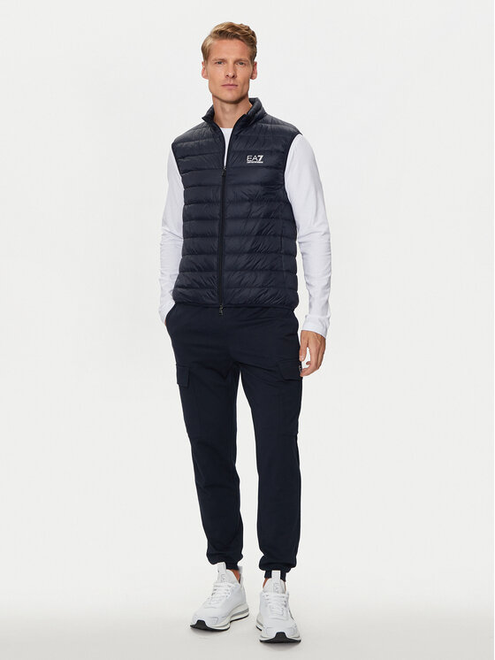 EA7 Emporio Armani EA7 Emporio Armani Kamizelka 8NPQ06 PNGPZ 1562 Granatowy Regular Fit