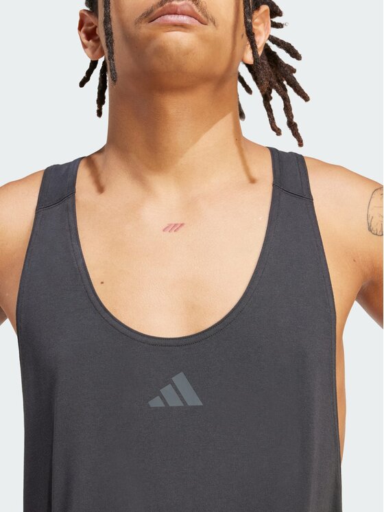 adidas adidas Koszulka techniczna 150847 Czarny Loose Fit