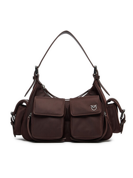 Pinko Kabelka Cargo Bag Classic 102794 A1J4 L86N Hnedá