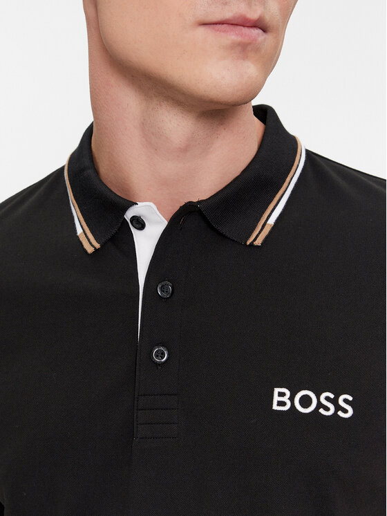 BOSS Boss Tricou polo Paddy Pro 50469102 Negru Regular Fit