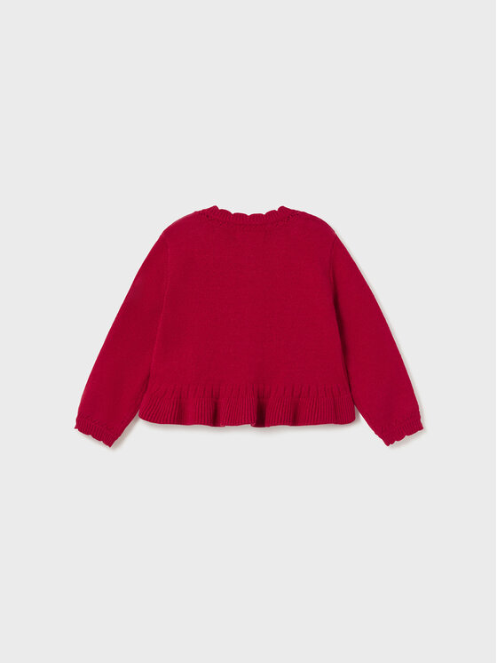 Mayoral Mayoral Cardigan 2.313 Rosso Regular Fit