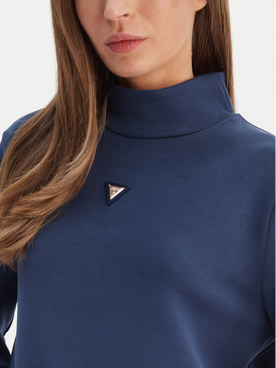 Guess Guess Суитшърт V4YQ05 KCAY2 Тъмносин Regular Fit