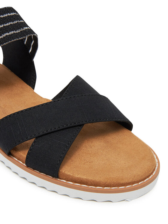 Skechers Skechers Sandalen BOBS Desert Kiss-Shore Enough 114130/BLK Schwarz