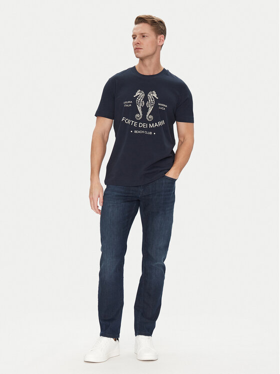JOOP! Jeans JOOP! Jeans T-shirt 15 JJJ-25Almir 30045693 Tamnoplava Modern Fit