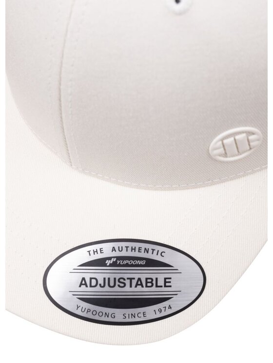 PITBULL PITBULL Czapka z daszkiem Czapka Snapback Youth Small logo uniwersalny Biały