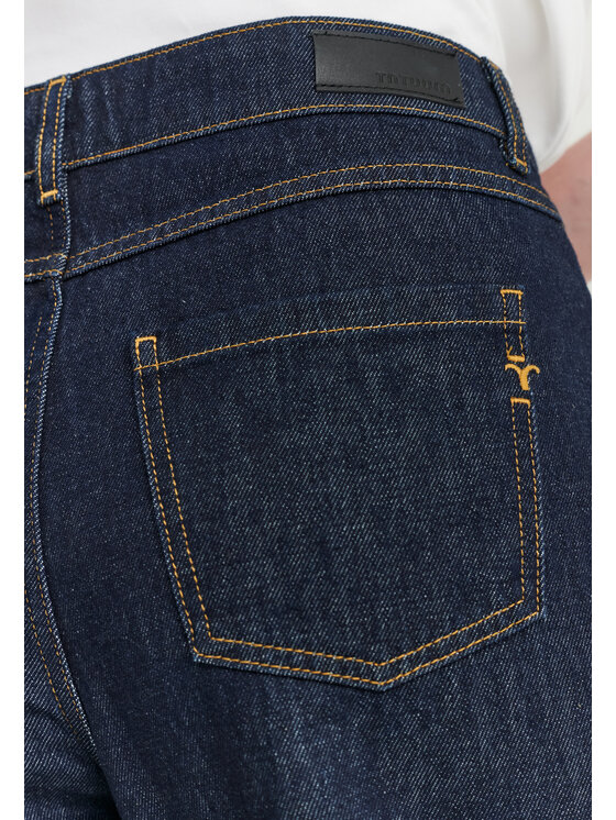 TATUUM TATUUM Jeansy LETI Granatowy Loose Fit