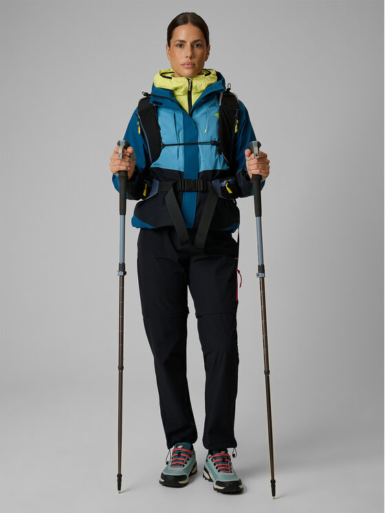 4F 4F Kurtka wielofunkcyjna TREKKING Turkusowy Regular Fit