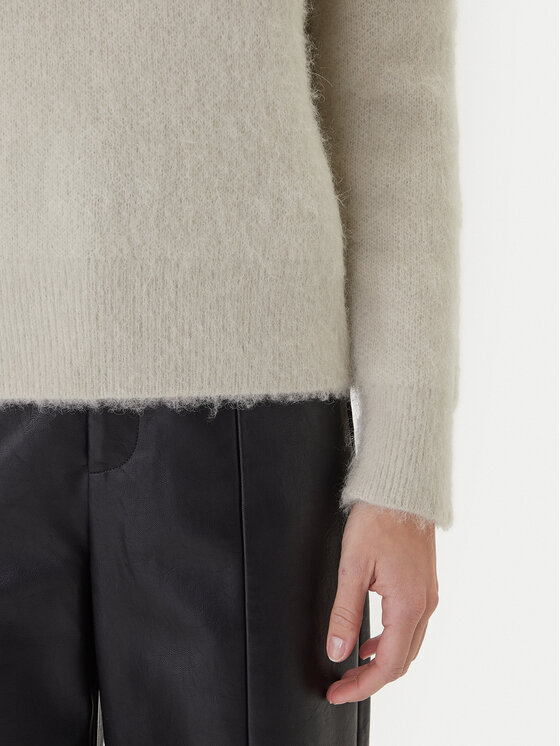 Calvin Klein Calvin Klein Pulover LV044D359G Bej Relaxed Fit
