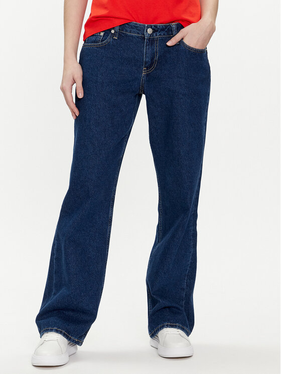 Calvin Klein Jeans Džínsy J20J223429 Tmavomodrá Baggy Fit