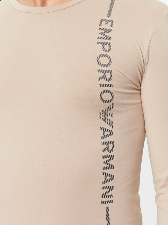Emporio Armani Underwear Emporio Armani Underwear Majica z dolgimi rokavi 111023 3F523 10950 Bež Regular Fit