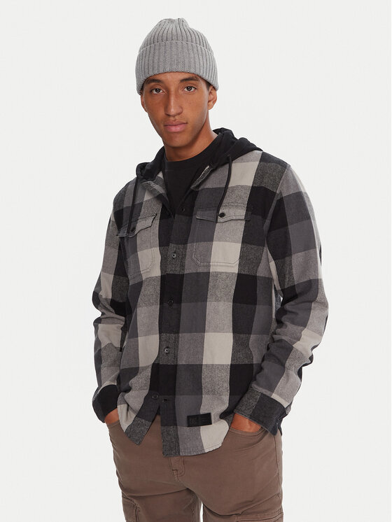 DC Shoes DC Shoes Pulóver Ruckus Hoodie ADYWT03104 Fekete Regular Fit