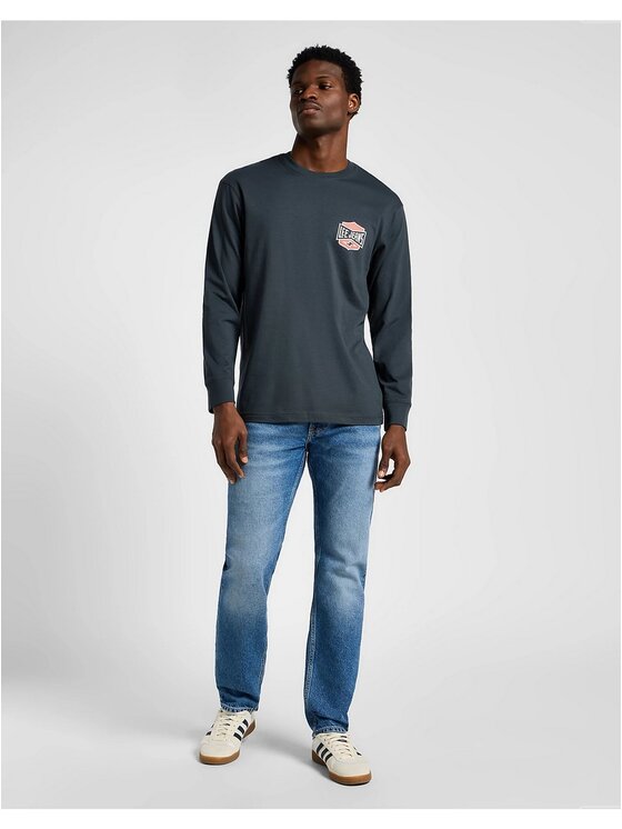 Lee Lee Jeansy RIDER Niebieski Slim Fit