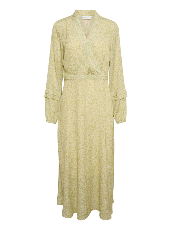 Karen by Simonsen Karen by Simonsen Ljetna haljina Hiki 10104305 Zelena Feminine Fit