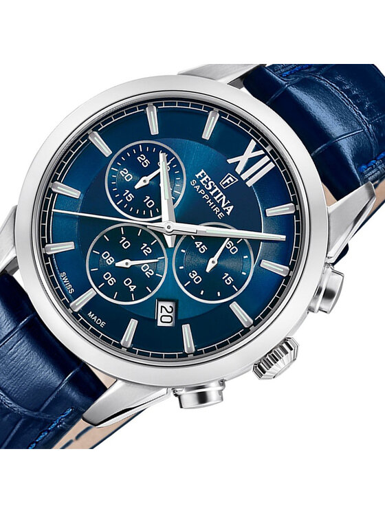 Festina Festina Zegarek F20041-2 Niebieski