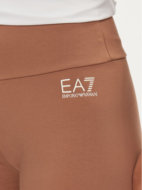 EA7 Emporio Armani EA7 Emporio Armani Športne kratke hlače 3DTS53 TJ01Z 1731 Rjava Regular Fit