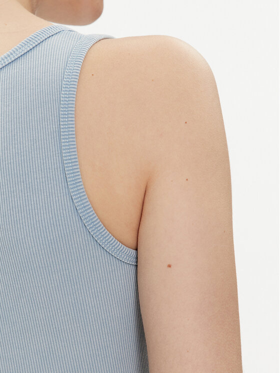 Calvin Klein Jeans Calvin Klein Jeans Top J20J223109 Světle modrá Slim Fit