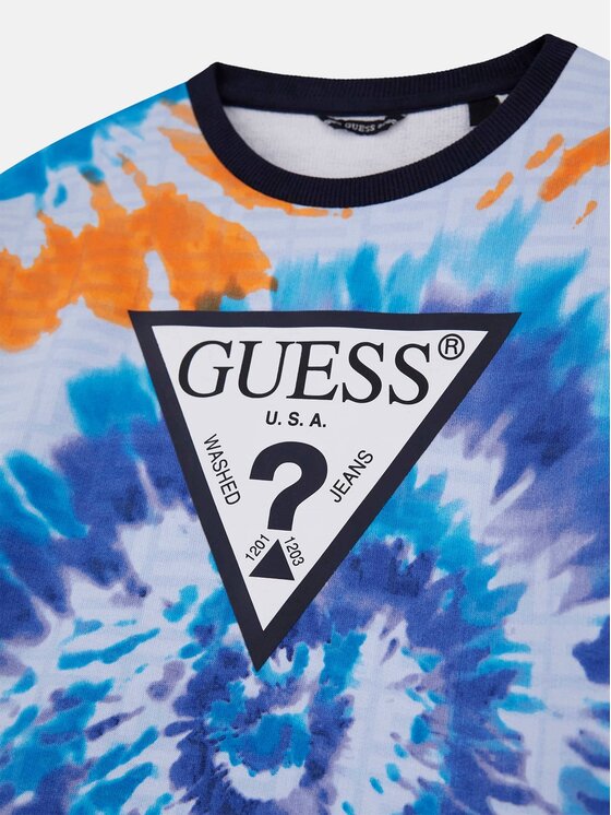 Guess Kids Guess Kids Sweter 174043 Kolorowy Classic Fit