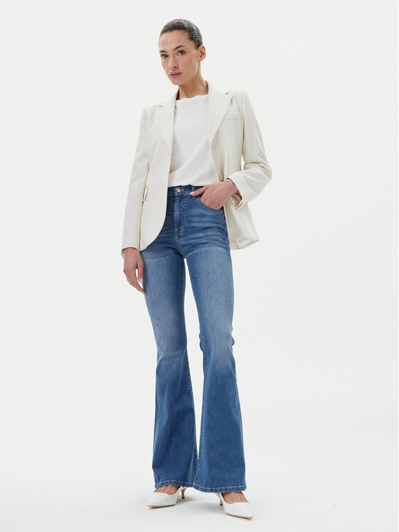 ViCOLO ViCOLO Traperice DD5073 Plava Flare Fit