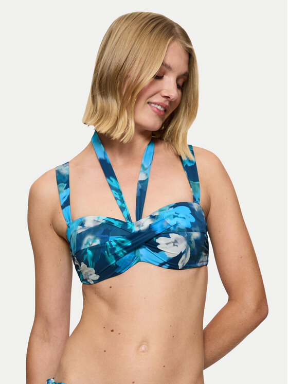 Triumph Triumph Bikini partea de sus Summer Fleur 10222298 Albastru