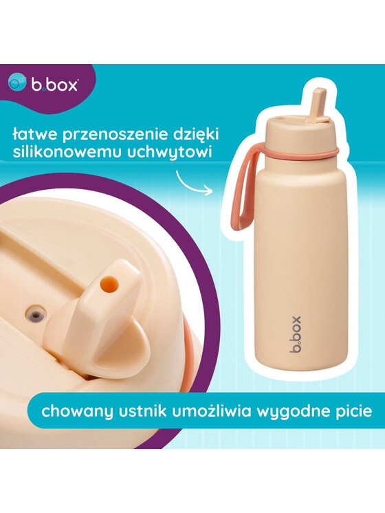 b.box b.box Butelka termiczna butelka termiczna Pomarańczowy