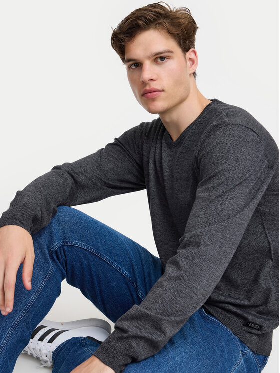 Blend Blend Sweter 20717955 Czarny Regular Fit