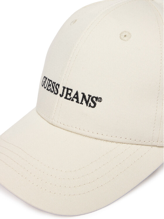 Guess Jeans Guess Jeans Шапка с козирка M4BZ26 WF8V1 Екрю