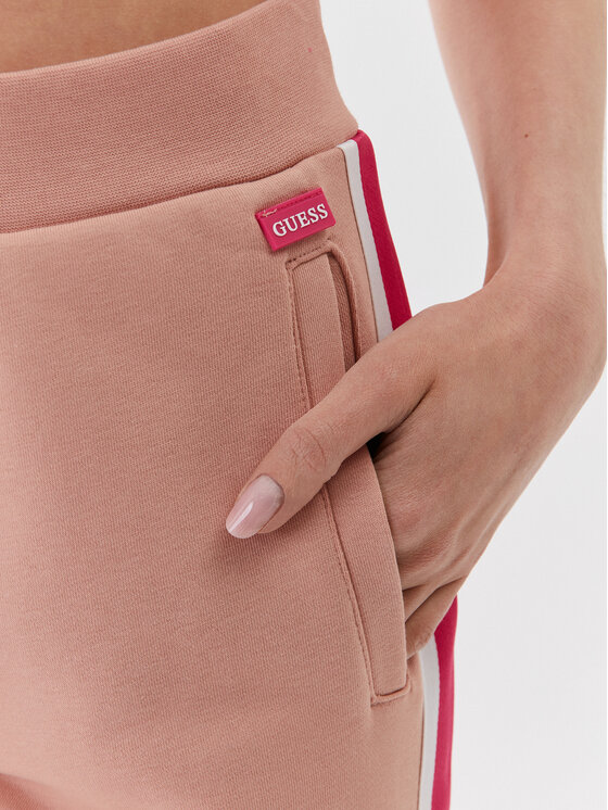 Guess Guess Dressipüksid V3YB20 aKBV71 Pruun Regular Fit