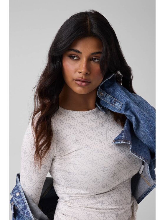 Guess Guess Top 183991 Bílá Classic Fit