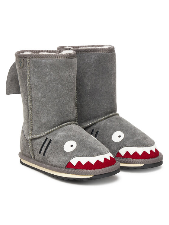 EMU Australia EMU Australia Śniegowce Little Creatures Shark K10589 Szary