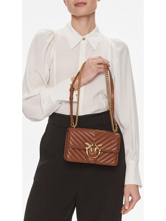 PINKO PINKO Torebka P6951H1LN-Q11 Brązowy