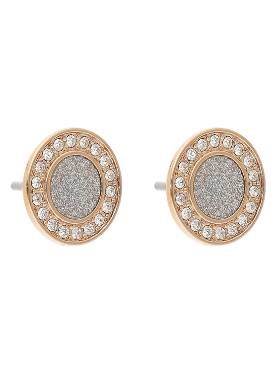 Fossil Fossil Naušnice Holiday Glitz JF03263791 Zlatna