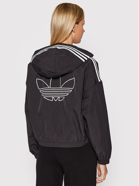 adidas adidas Вітровка adicolor Classics HC2022 Чорний Regular Fit