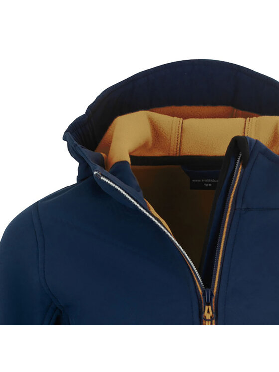 Trollkids Trollkids Kurtka softshell 161-146 Granatowy Regular Fit
