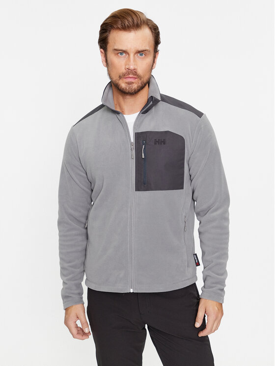 Helly Hansen Helly Hansen Fleecejacke Daybreaker Block 49454 Grau Regular Fit