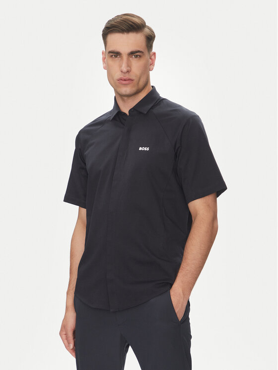BOSS BOSS Košulja Excurse 50540196 Tamnoplava Regular Fit