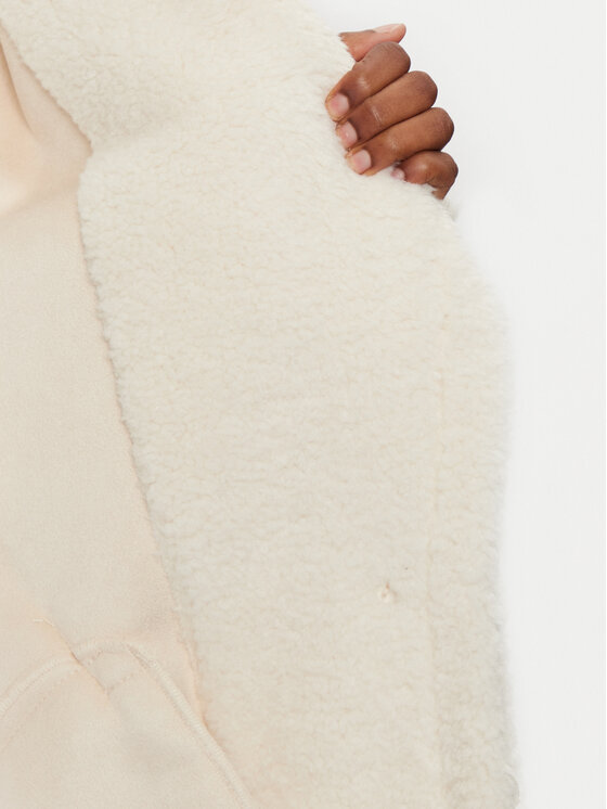 MICHAEL Michael Kors MICHAEL Michael Kors Fellmantel 77B1384M52 Écru Oversize
