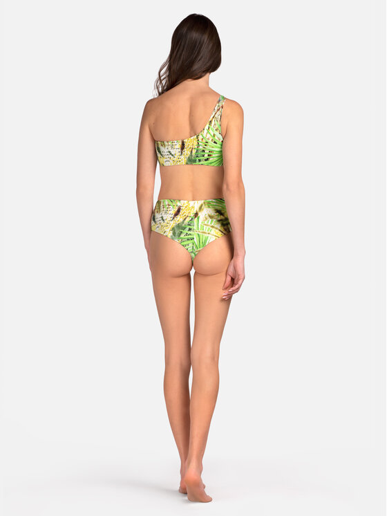 Miss Lou Miss Lou Bikini pezzo sopra G-JR1-Z Verde