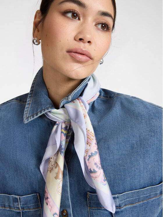 Elena Mirò Elena Mirò Camicia 5407E000104N024 Blu Over Fit