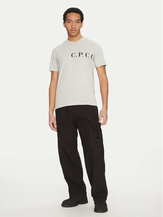 C.P. Company C.P. Company Долнище анцуг 18CMPA094A006475G Черен Relaxed Fit
