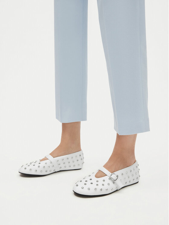 Badura Badura Ballerine NASTU-D005-68-5 Bianco