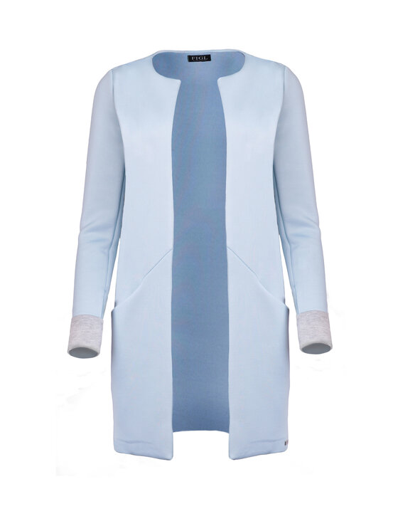 FIGL FIGLFIGL Cappotto M366 Blu Regular Fit