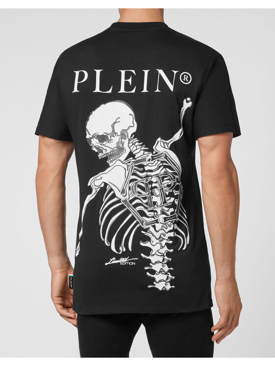 PHILIPP PLEIN PHILIPP PLEIN T-Shirt 6079 Czarny Regular Fit