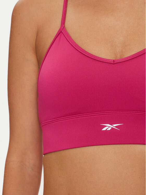 Reebok Reebok Biustonosz sportowy Id Train Tri-Back Bra 100021305 Różowy