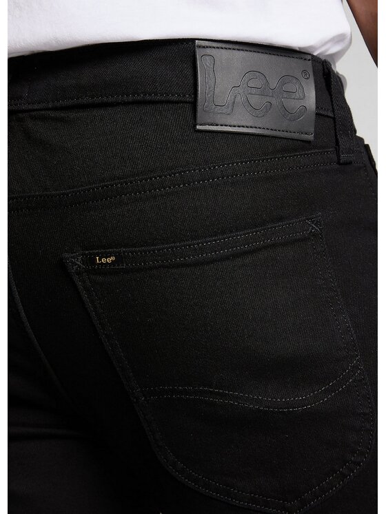 Lee Lee Jeansy L719PC47 Czarny Slim Fit
