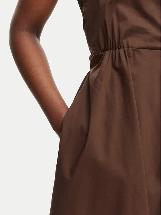 Fracomina Fracomina Strickkleid FS26SD2010W40201 Braun Regular Fit