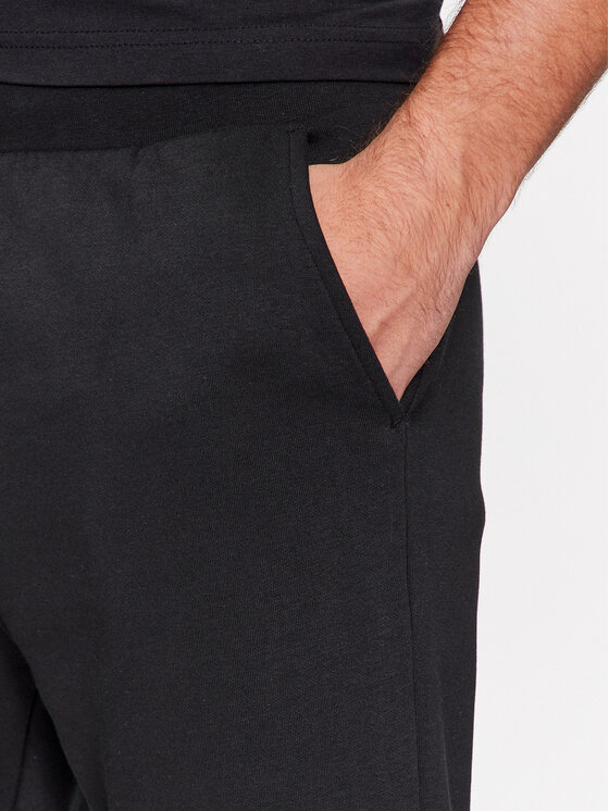 Kappa Kappa Sportinės kelnės Logo Korpo Zant 303MJC0 Juoda Regular Fit