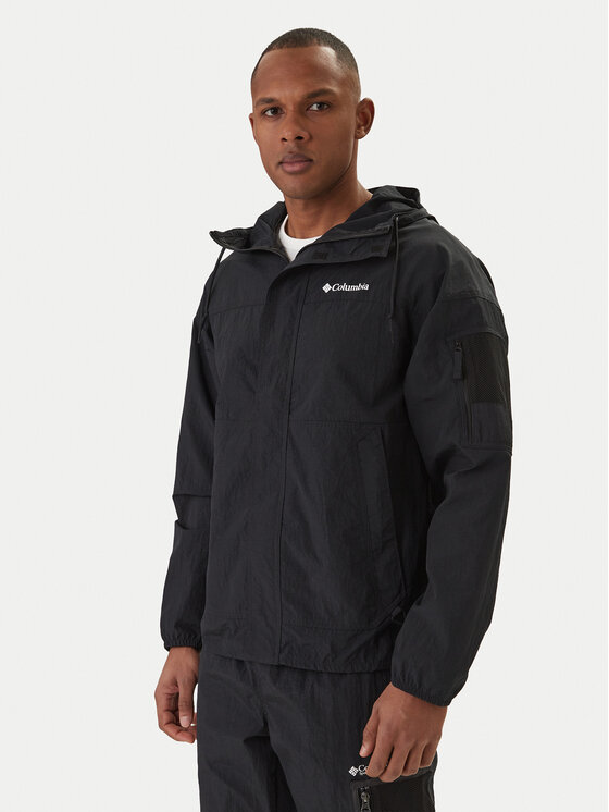 Columbia Geacă de vânt Challenger™ II 2071553 Negru Regular Fit