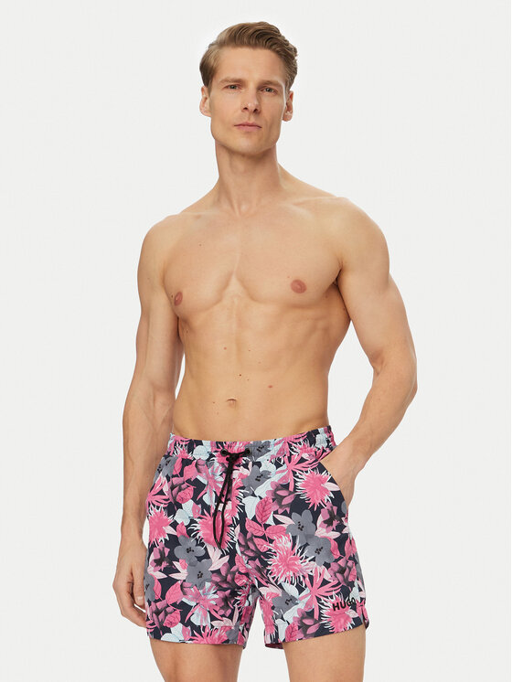 HUGO HUGO Pantaloncini da bagno Calala 50510061 Rosa Regular Fit